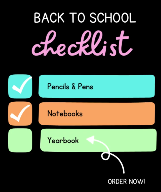 Back to School Checklist