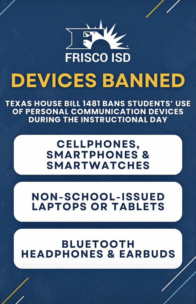 Devices Banned