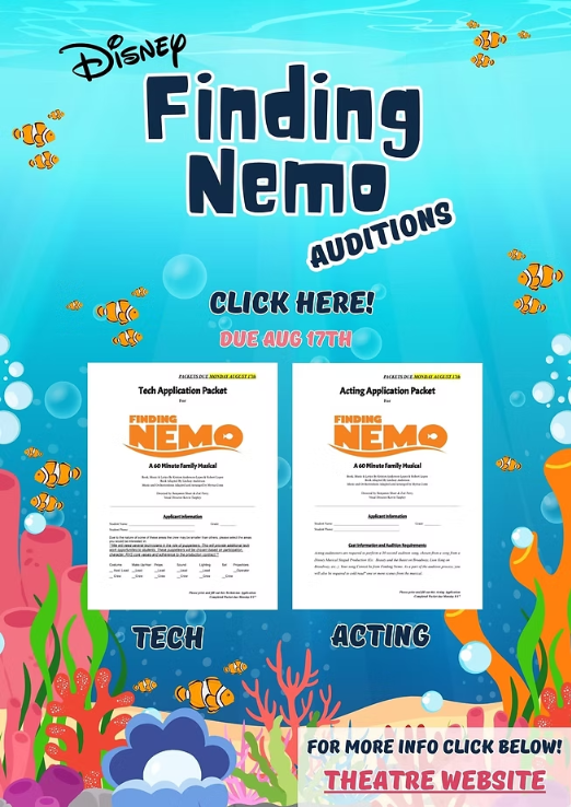 Finding Nemo Auditions
