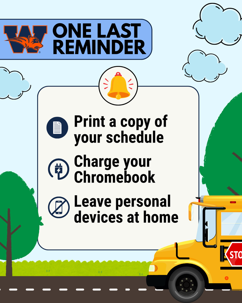 One last reminder! 