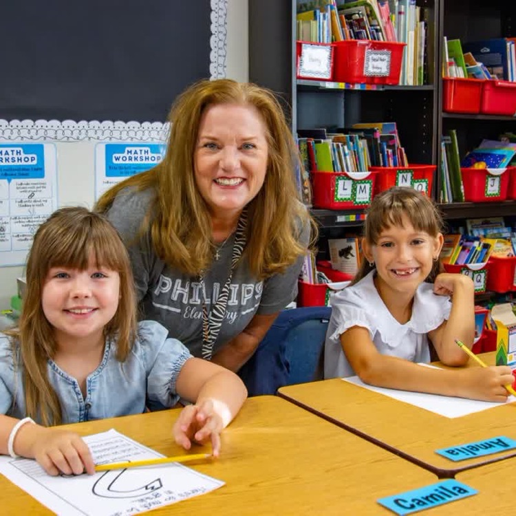teacher and students