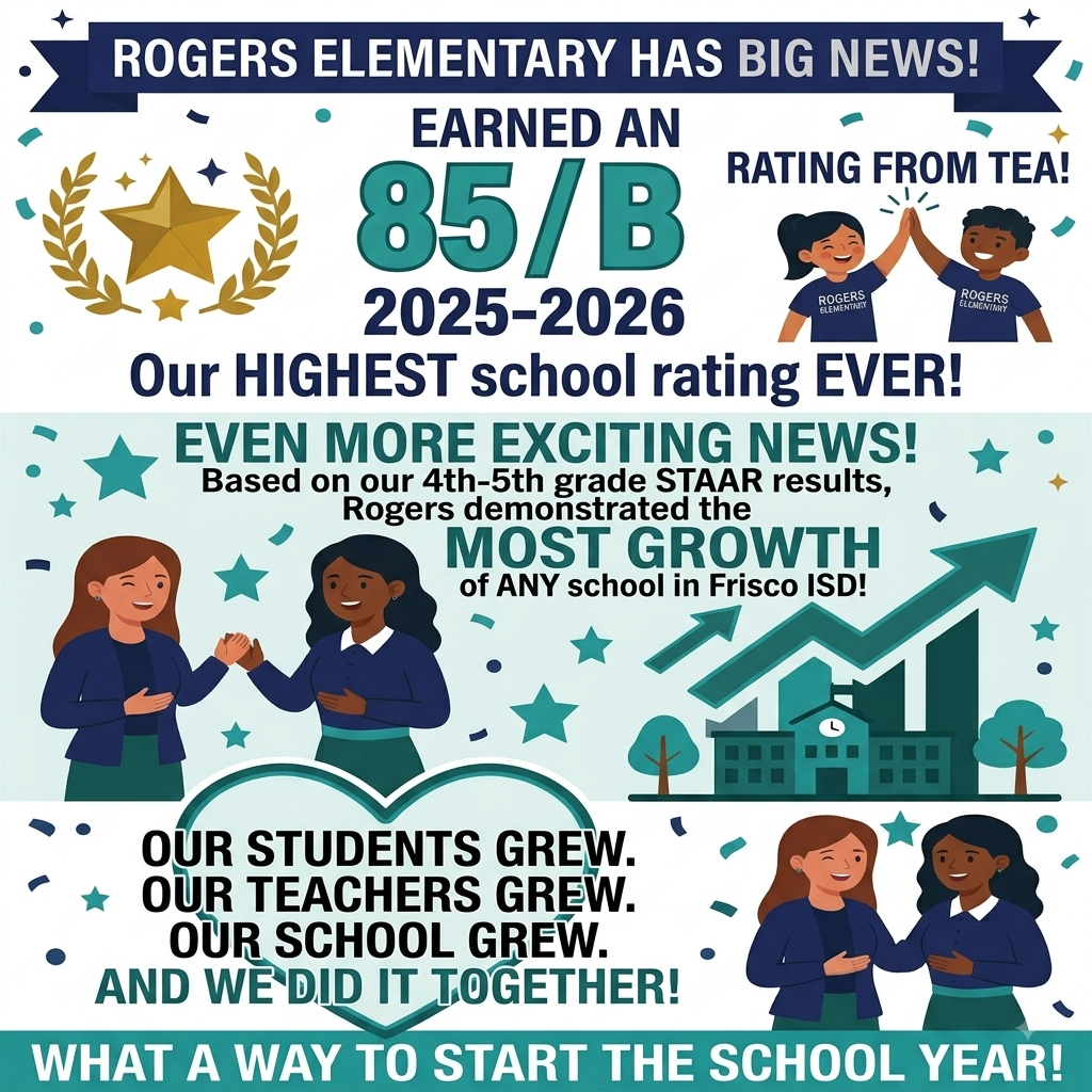 Rogers TEA Report Card 25-26 is an 85/B!