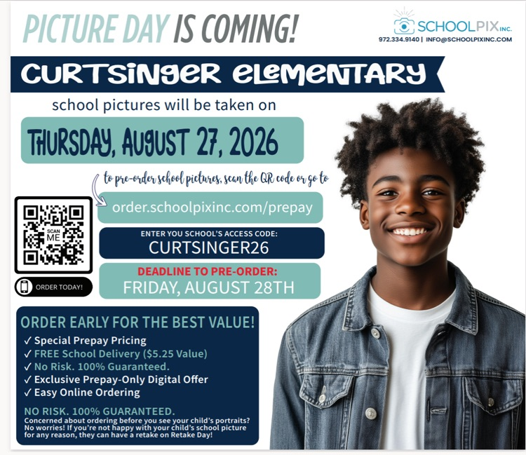 Picture Day on August 27th