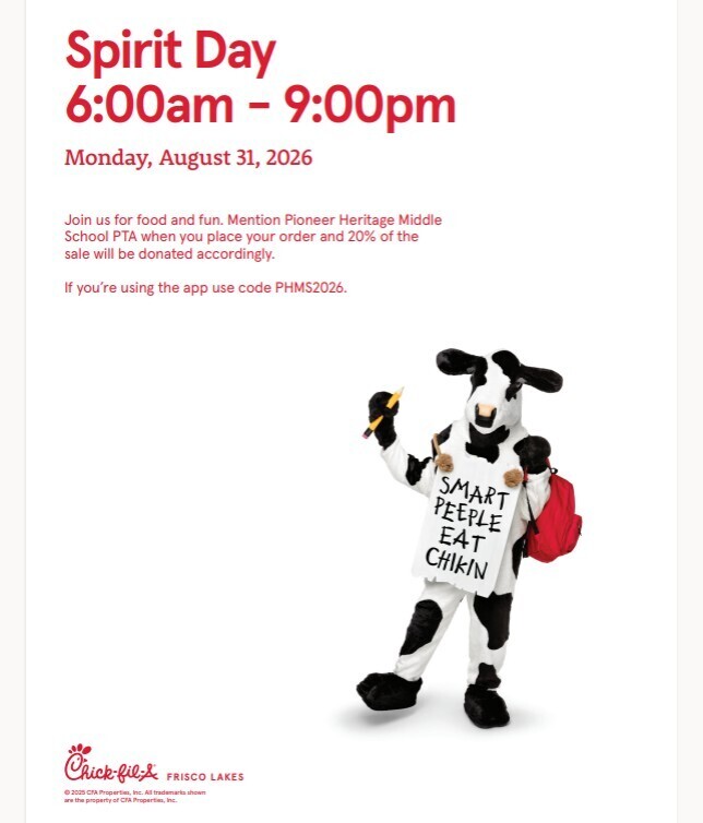 PTA Spirit Night