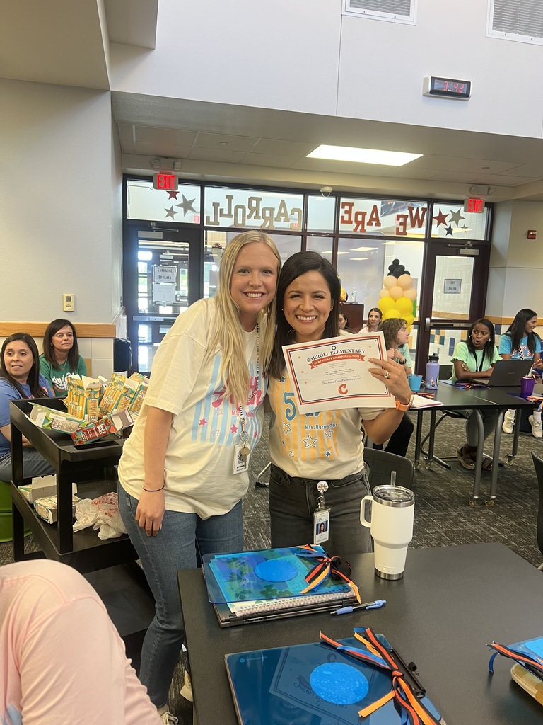 Teachers celebrating each other 