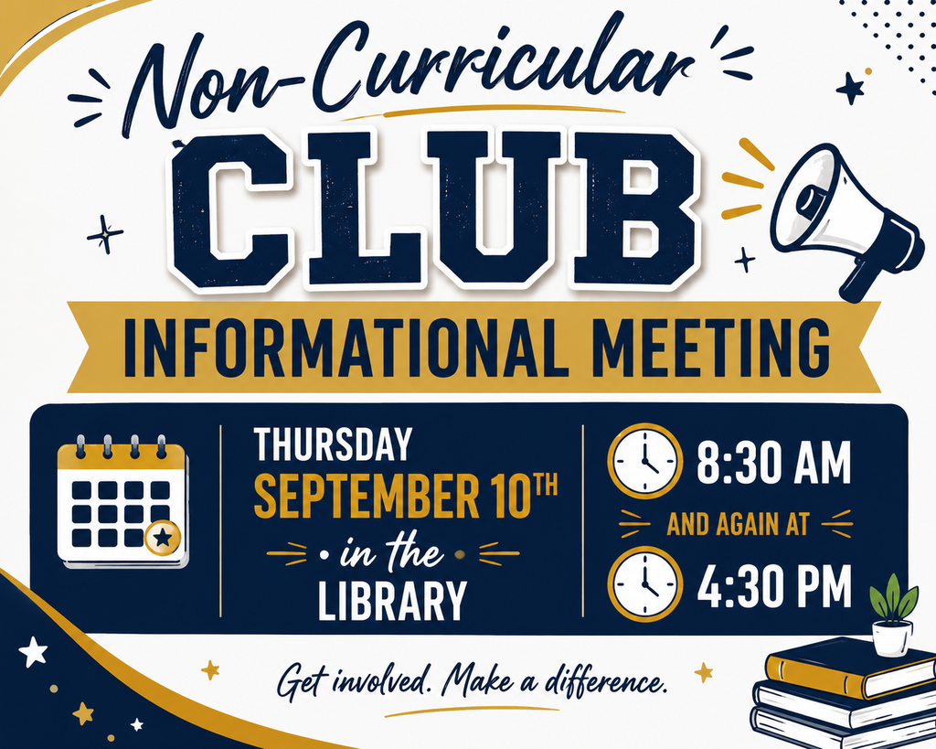 Non-Curricular Club Informational Meeting