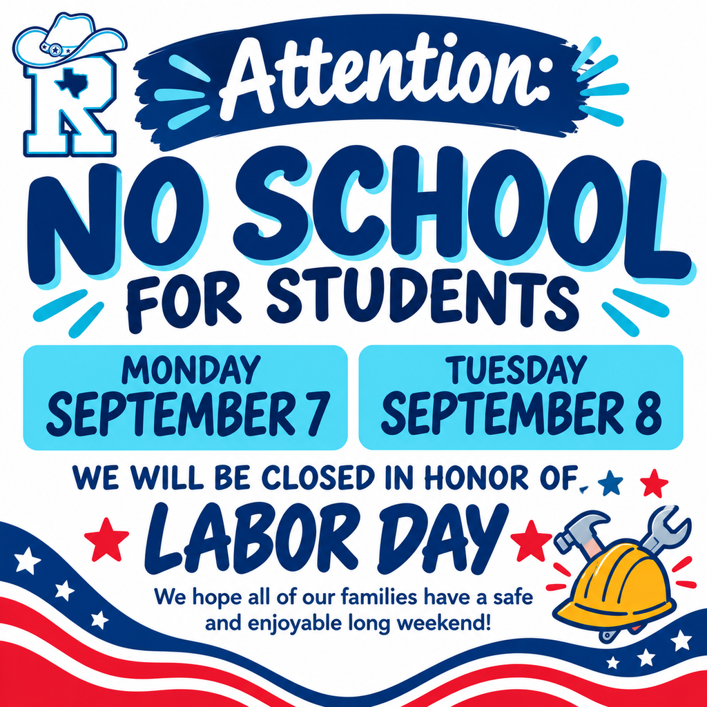 No School on September 7 & 8