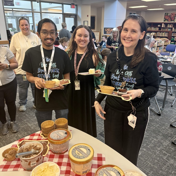 Cake and ice cream for all!