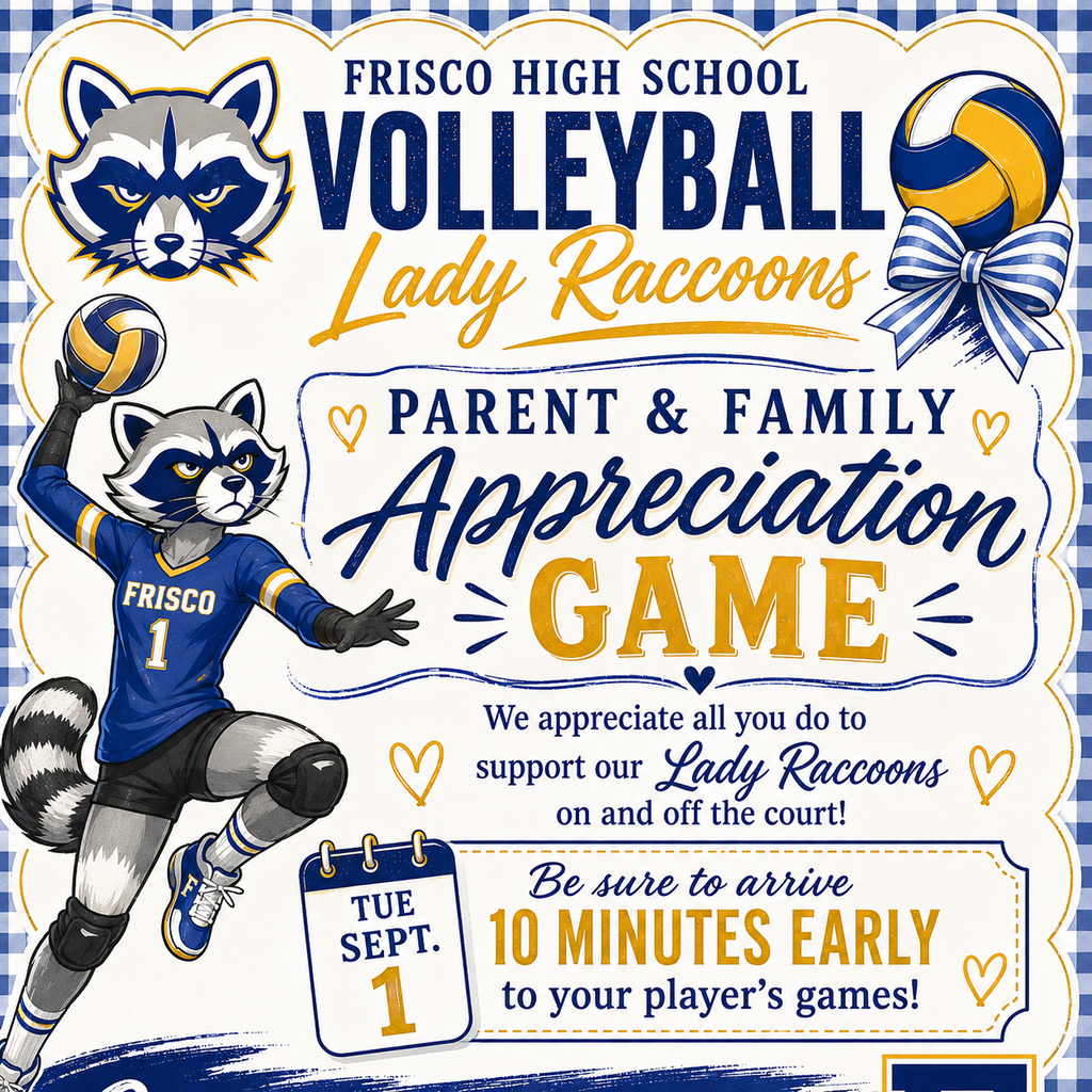 Raccoon Volleyball Players