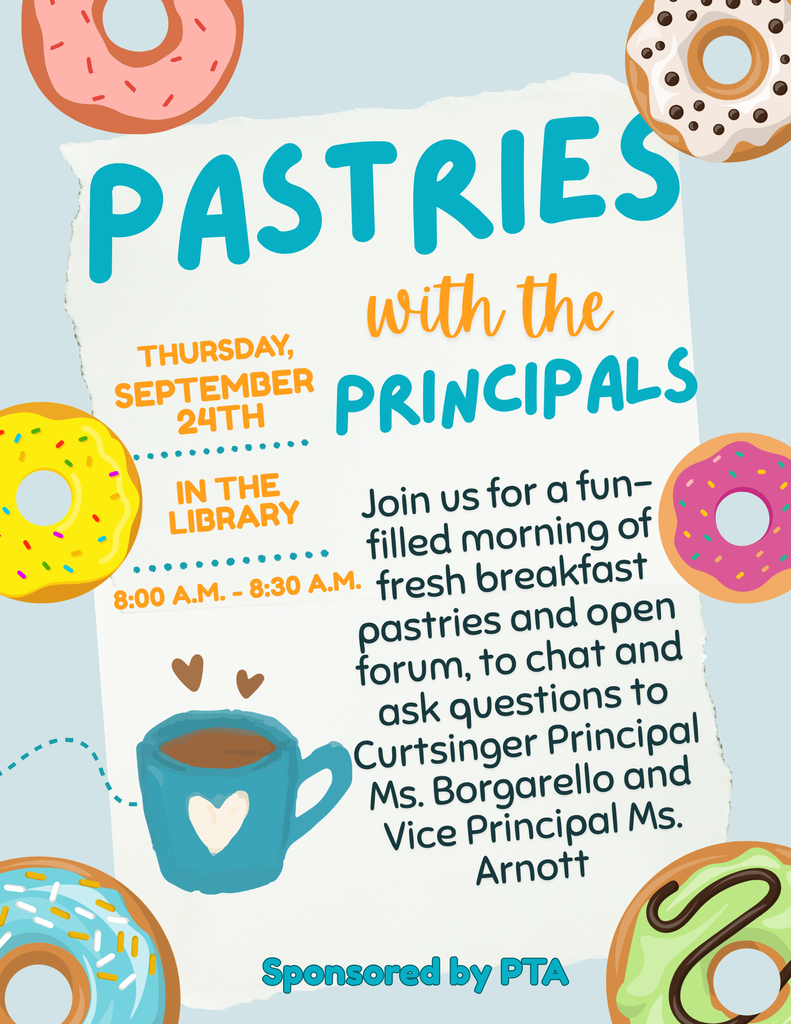 Pastries with the Principals 