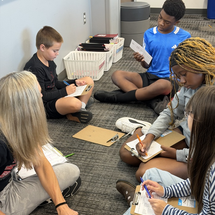 Students in Ms. Harrison’s class participated in an author’s purpose workshop today in class to evaluate why authors write what they write!