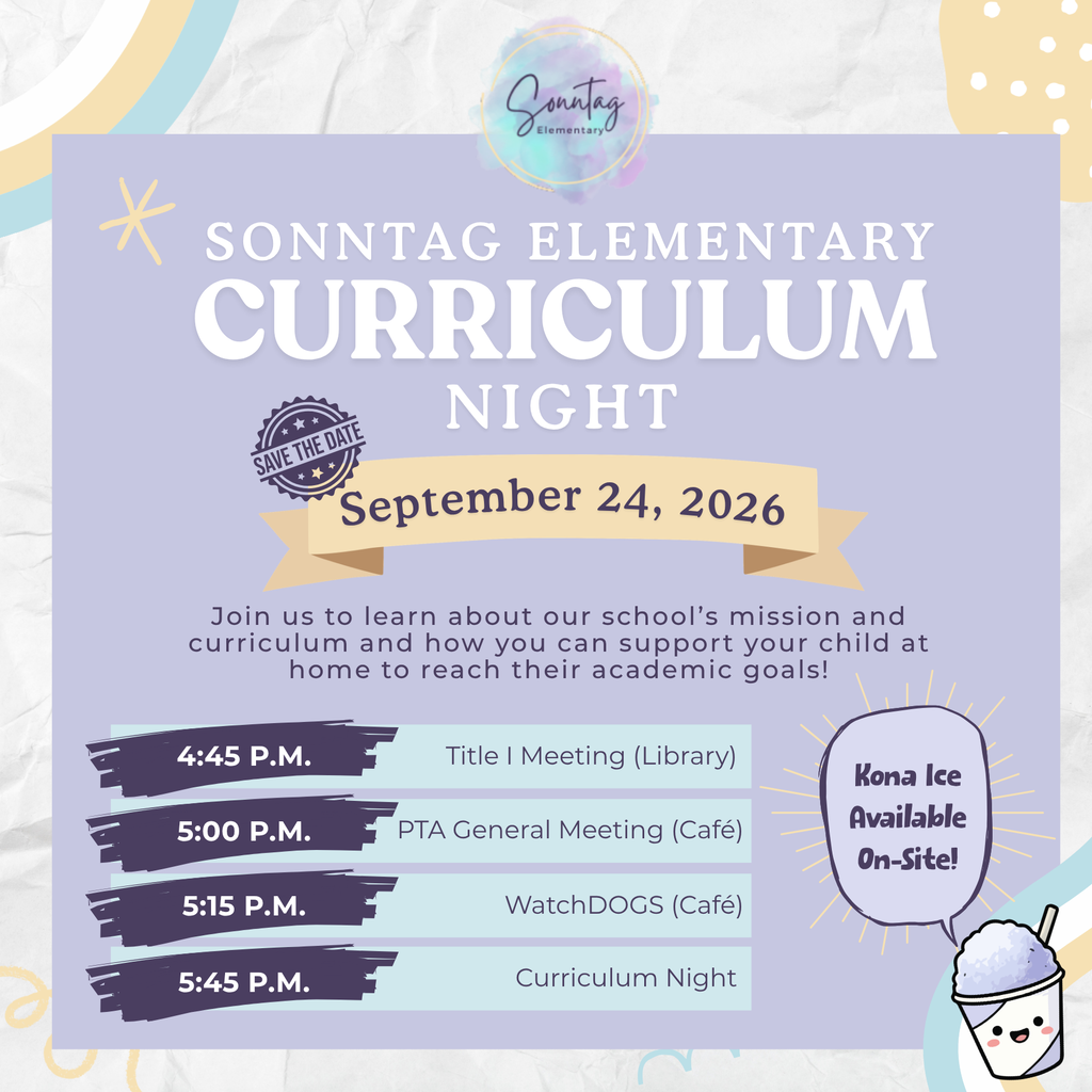 Curriculum Night Info