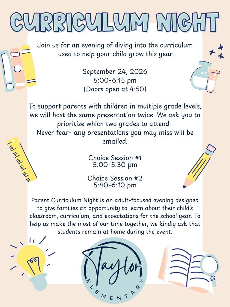 curriculum night