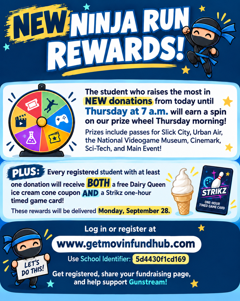 Ninja Run Rewards