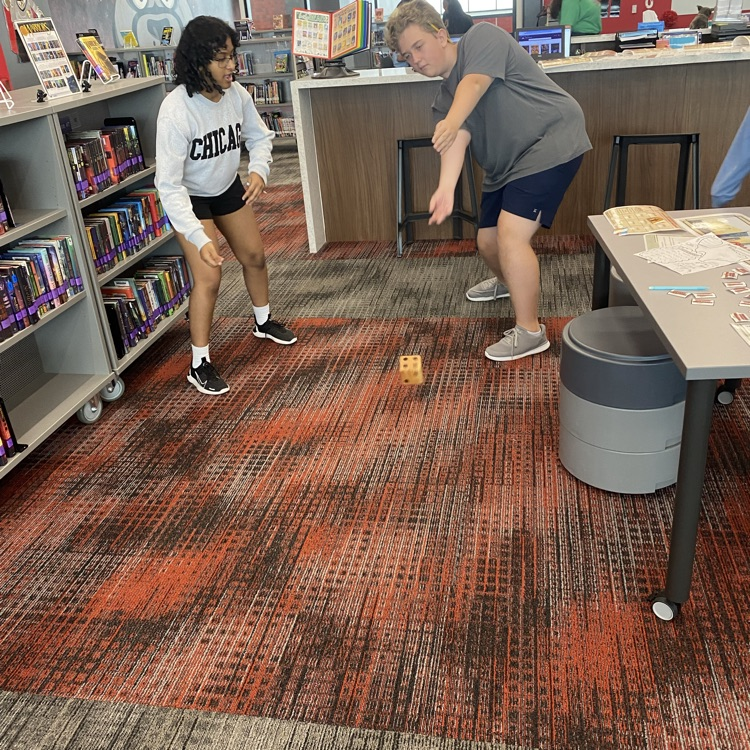 7th grade came to the library to learn all about the Spanish missions in Texas. 
