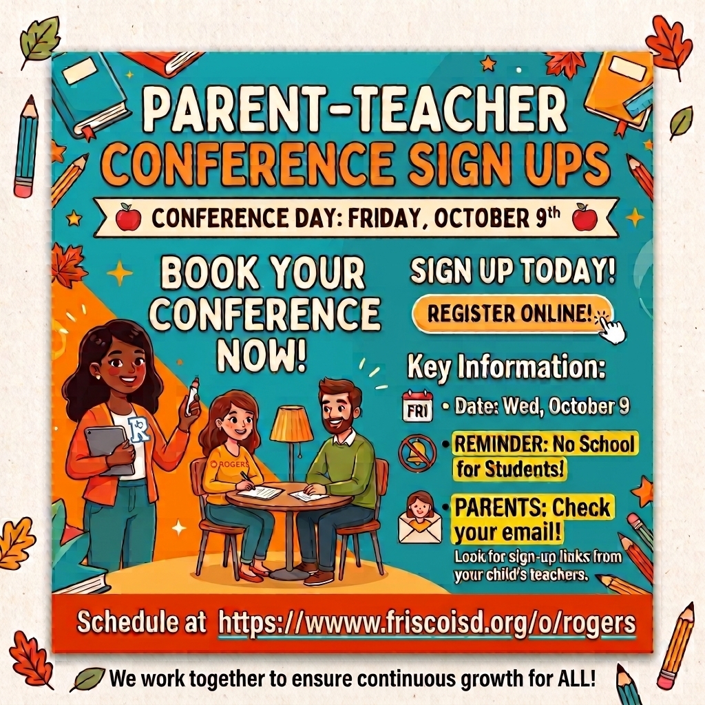 Parent Teacher Conference Sign Up Time