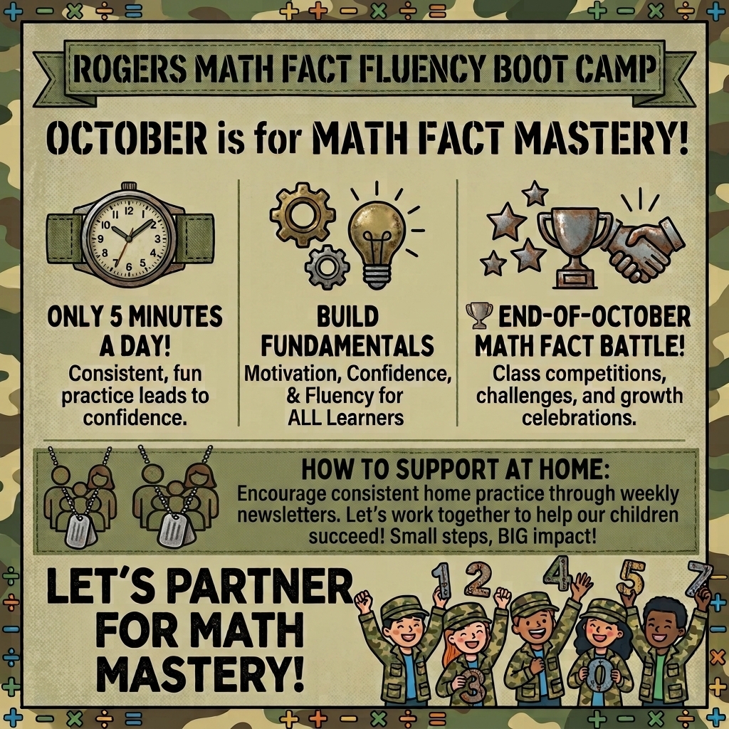 Math Fact Fluency at Rogers