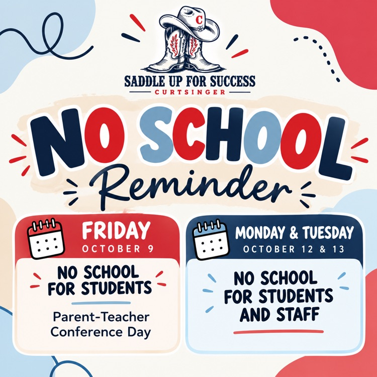 No School Reminder