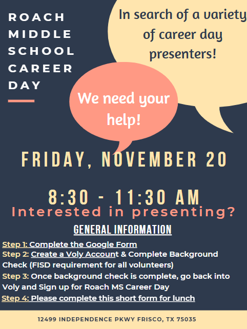 Career Day Flyer