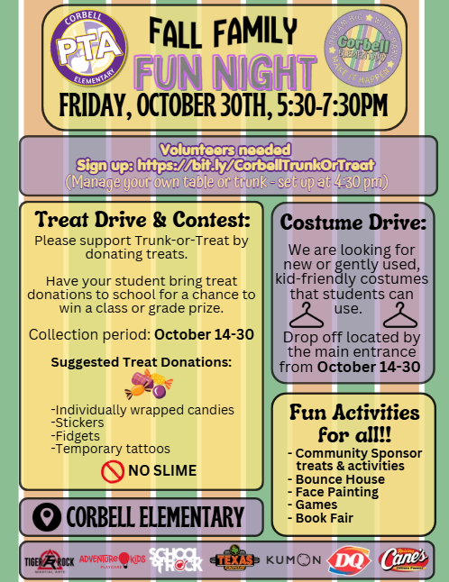 Oct 30th Trunk or Treat