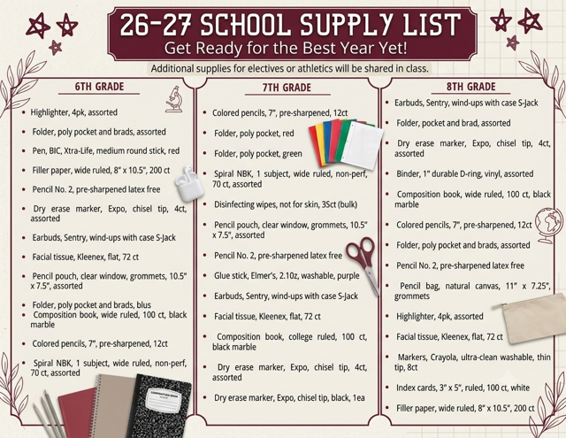 Supply List