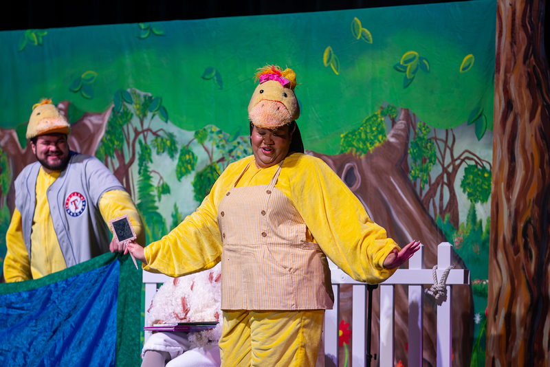 The Ugly Duckling performers