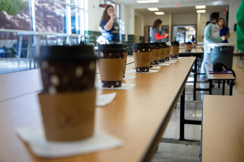 Coffee cups from Husky Pawfee