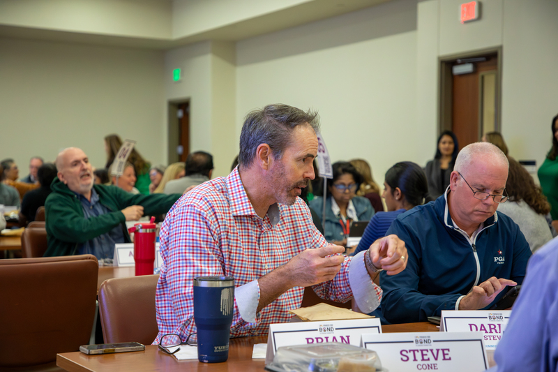 Committee members discuss the presentation and questions.