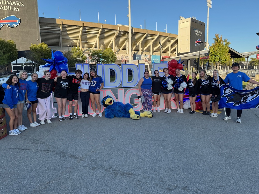 Photo of Frontier Student Government at Bills Stadium