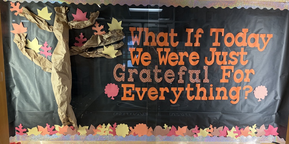 Thanksgiving Recess Display