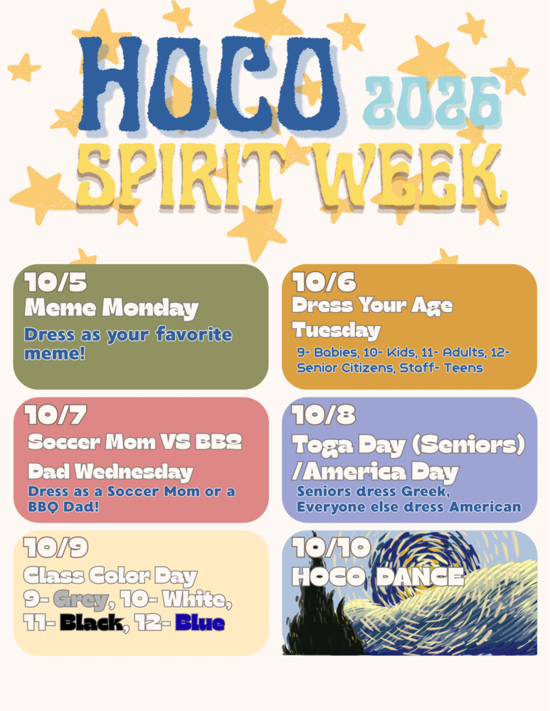 HOCO Spirit Week