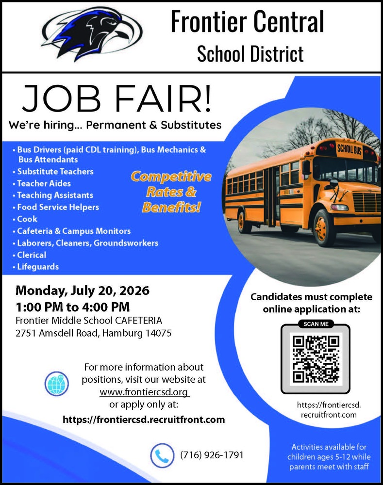 Frontier Job Fair Poster