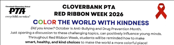 CE PTA Red Ribbon Week