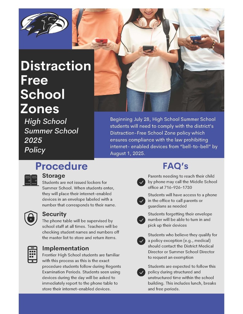 Distraction-Free School Zone Flier