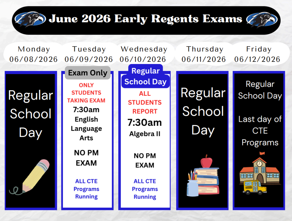 Week of 6/8 Schedule (user friendly)