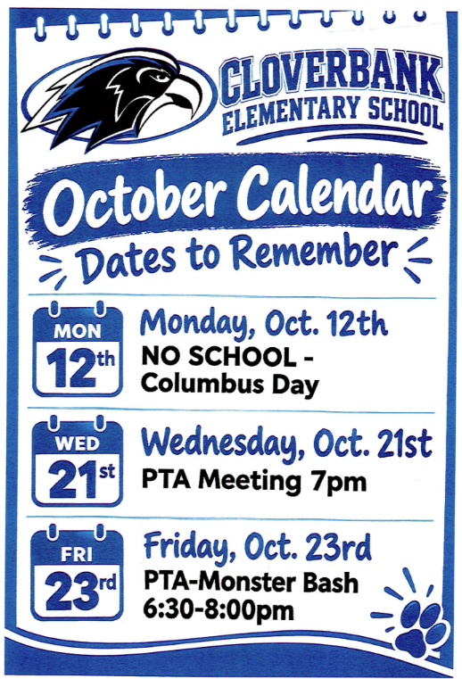 CE Oct Dates to Remember