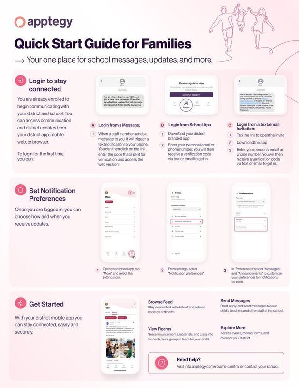 Apptegy Quick Start for Families