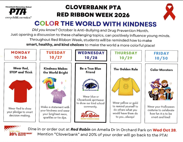 CE PTA Red Ribbon Week