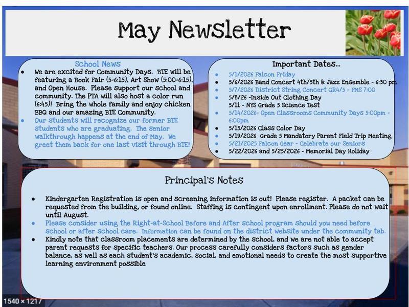 May Message