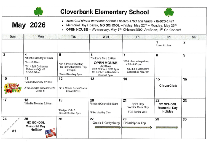 CE May Newsletter