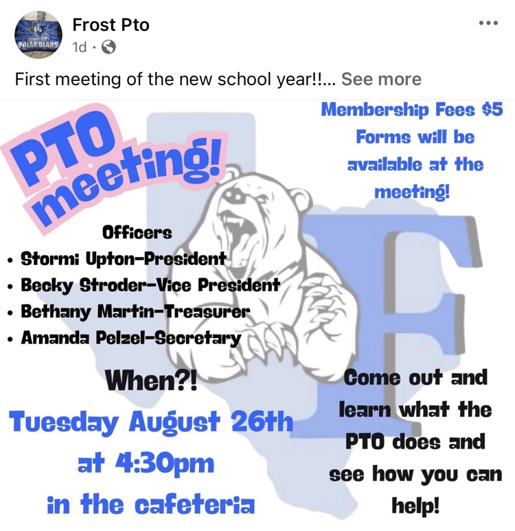 PTO needs you!! 
