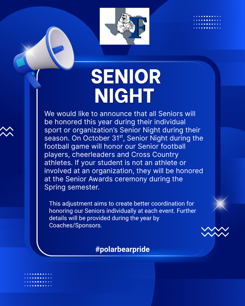 Senior Night Information