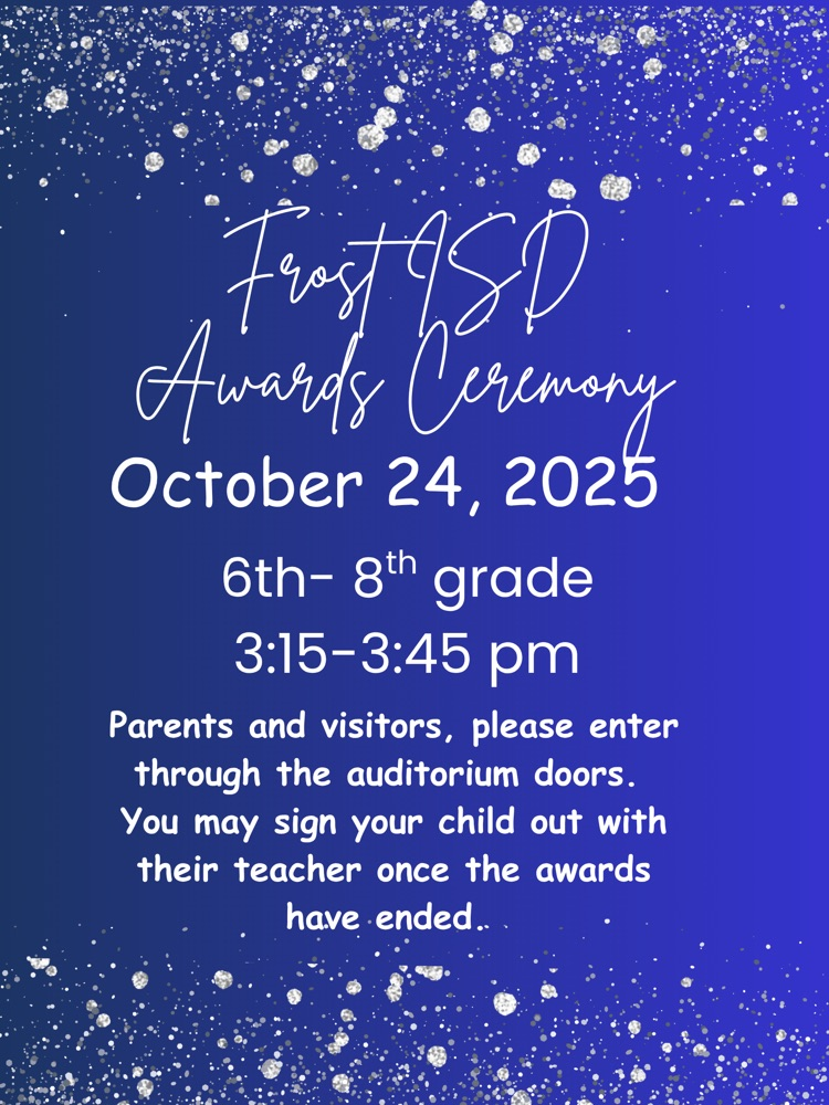 6th-8th Grade Award Ceremony