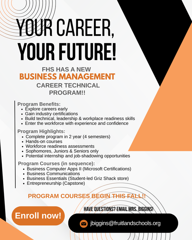 Your career, your future.