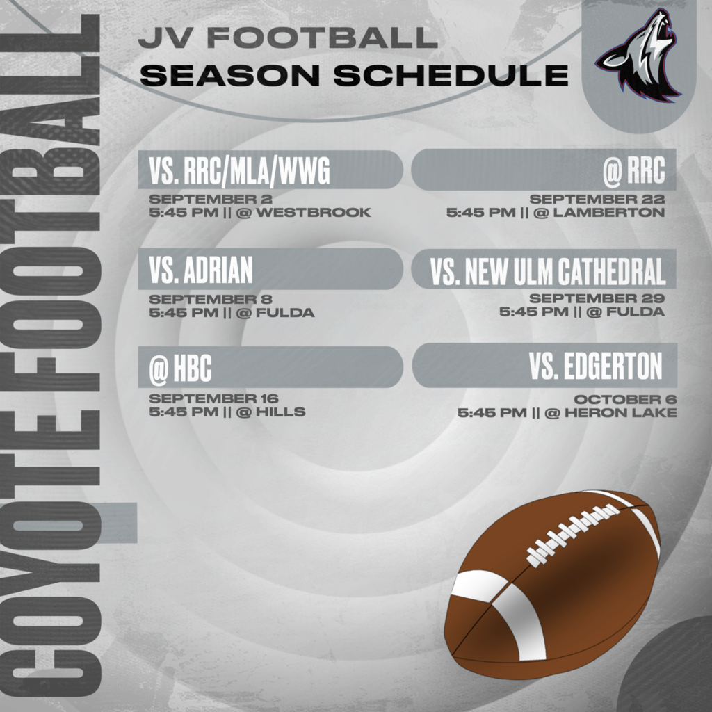 JV Football Schedule