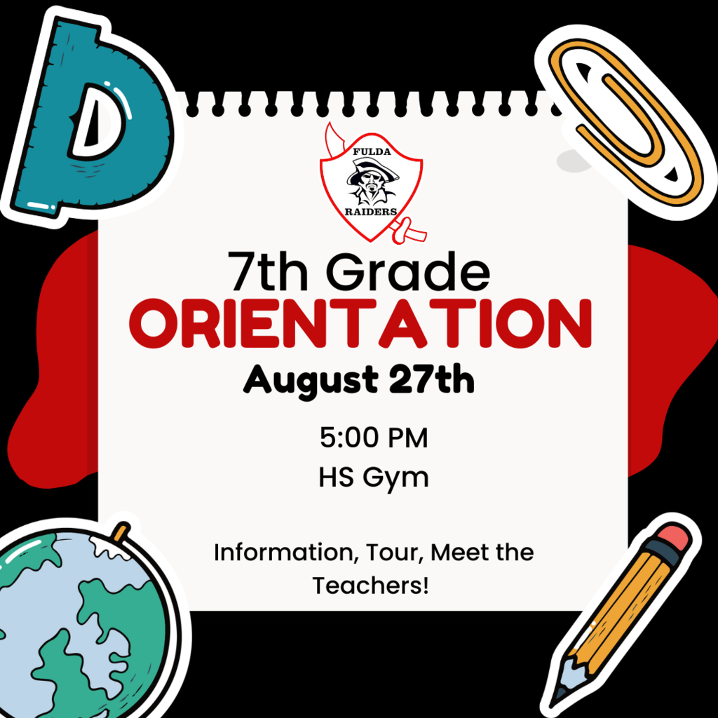 7th Grade Orientation 