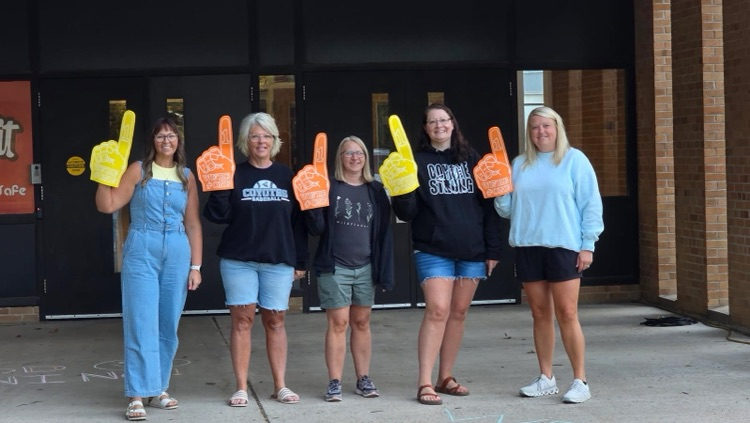 Welcome Committee at Inservice!
