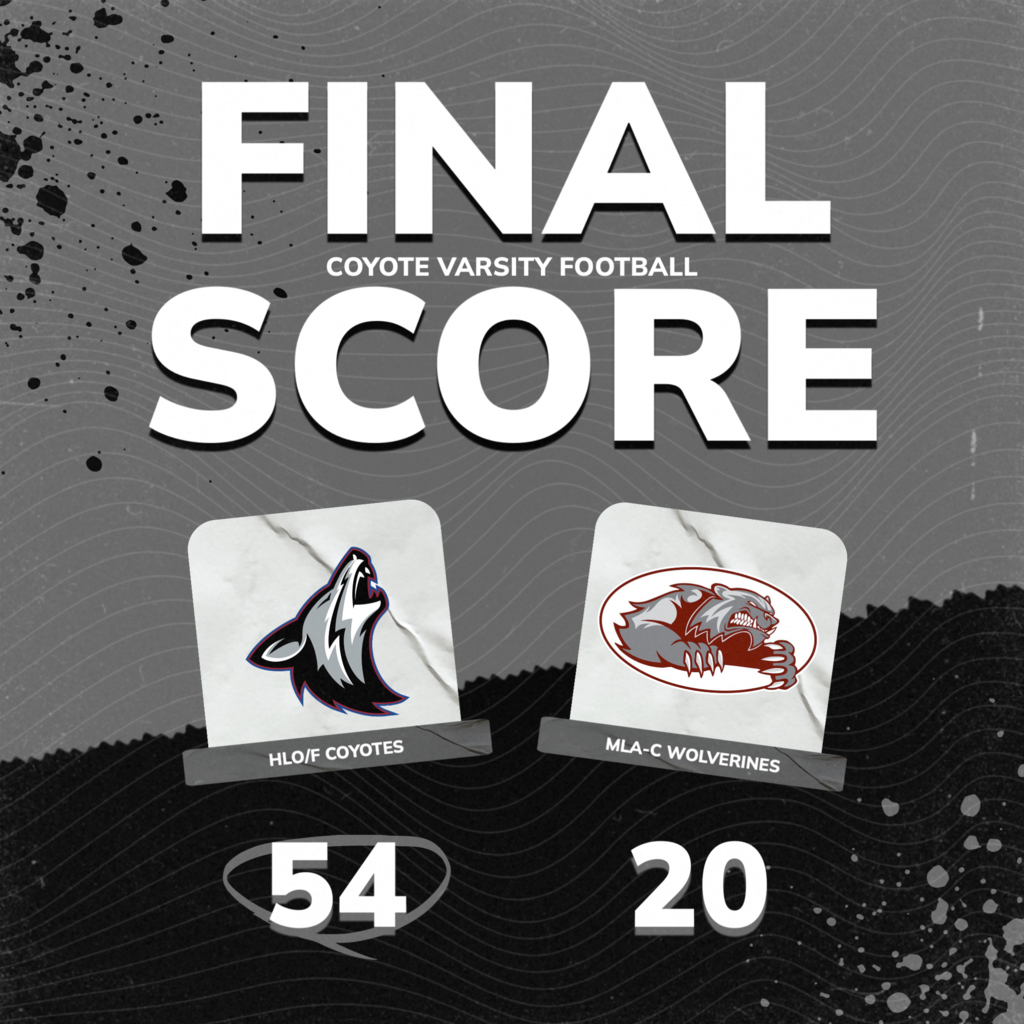 Coyote Football Final vs. MLAC