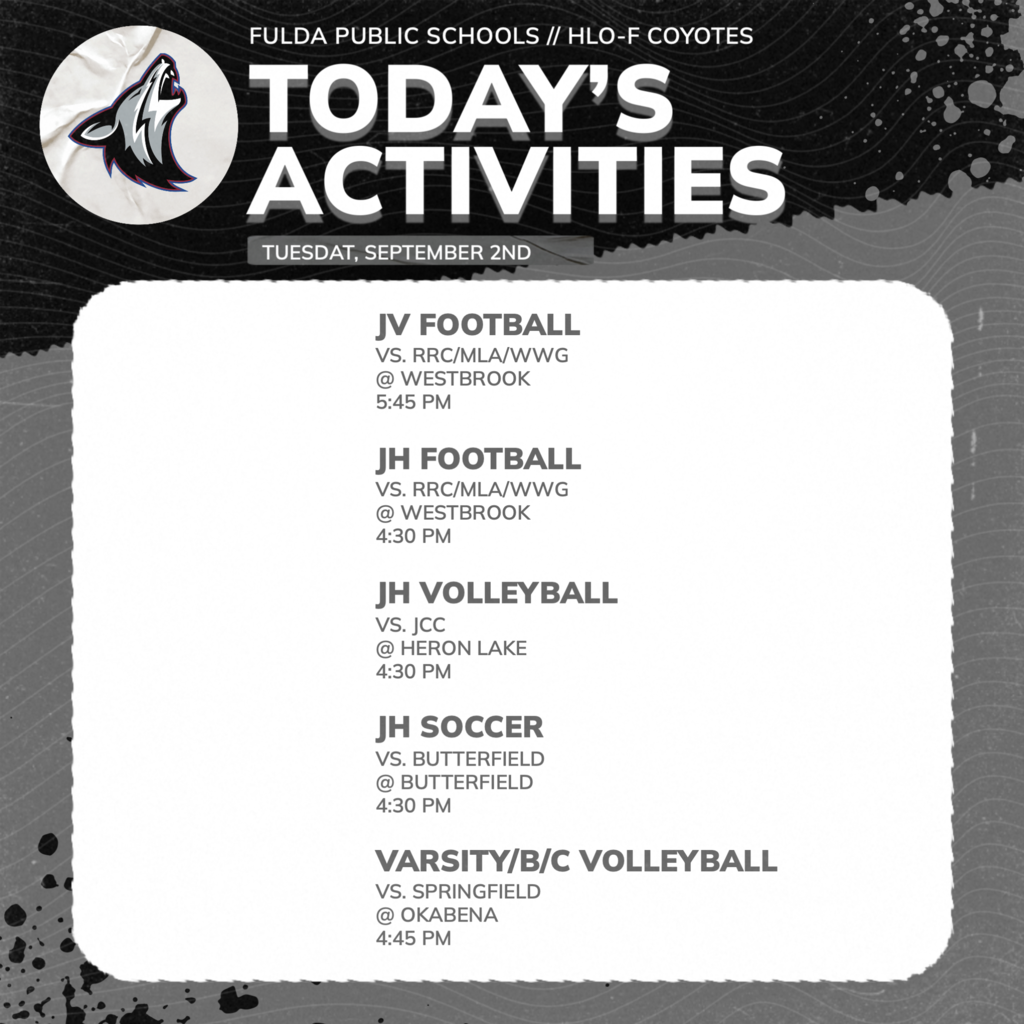 Daily Schedule