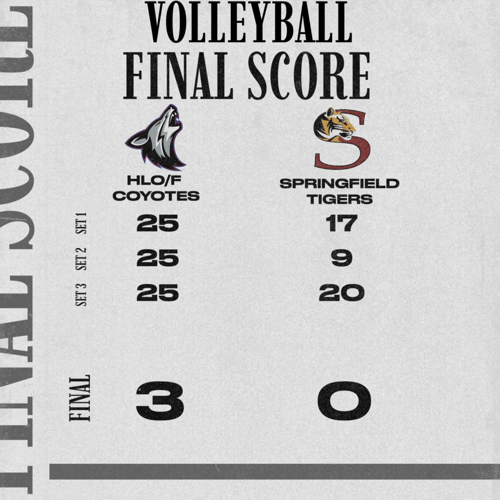 Volleyball Final vs. Springfield